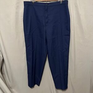 Vintage Levi Strauss Bend Overs Dress Pants‎ Blue High Waist Slacks 22W